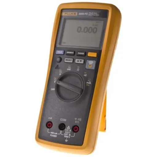 Fluke 3000 FC Handheld Digital Multimeter, True RMS, 400mA ac Max, 400mA dc Max, 1000V ac Max - FLK-3000 FC product image