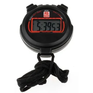 RS PRO Black Digital Pocket Stopwatch 24h - 8111814 product image