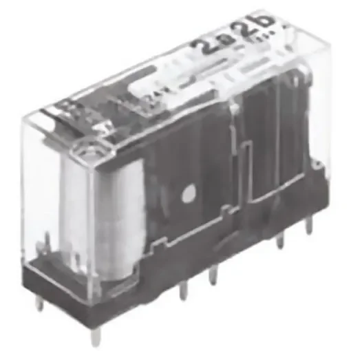 Panasonic PCB Mount Force Guided Relay, 24V dc Coil Voltage, 6 Pole, 5PST, SPST - SFS5-DC24V product image