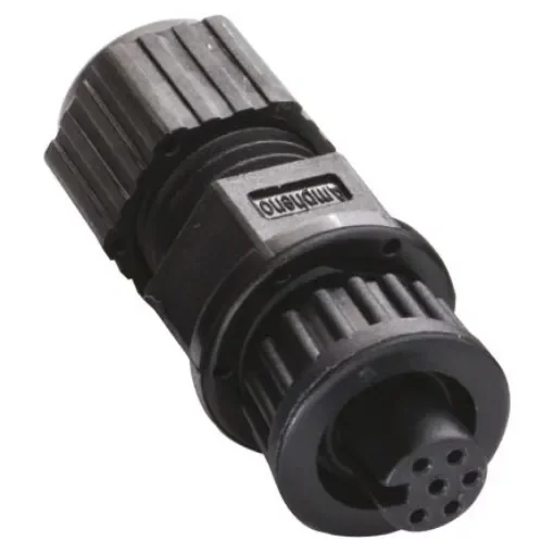 Amphenol Industrial Circular Connector, 6 Contacts, Panel Mount, Miniature Connector, Socket, Female, IP67, Ceres Series - AU-06BFFA-LL7001 product image