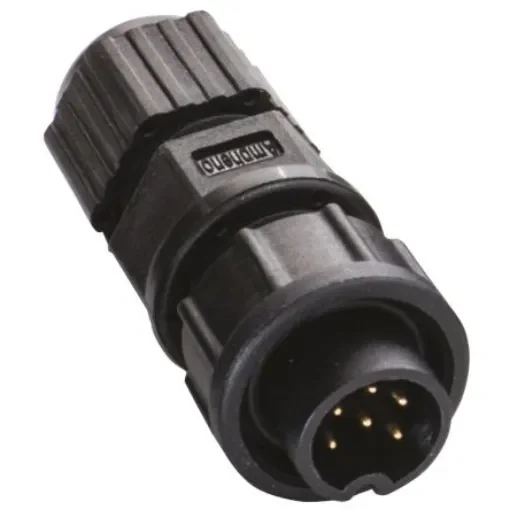 Amphenol Industrial Circular Connector, 6 Contacts, Cable Mount, Plug, Male, IP67, Ceres Series - BD-06BFMA-LL7001 product image