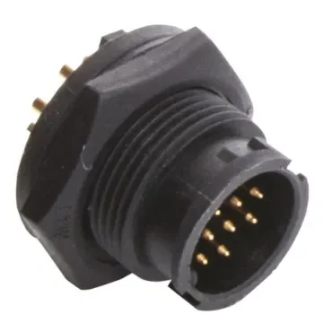 Amphenol Industrial Circular Connector, 12 Contacts, Panel Mount, Plug, Male, IP67, Ceres Series - BU-12PMMS-LC7001 product image