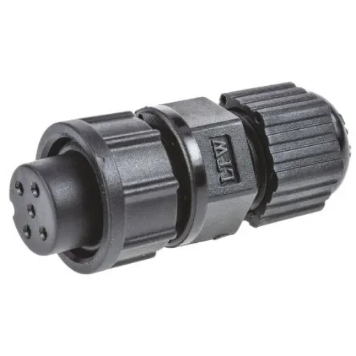 Amphenol Industrial Circular Connector, 5 Contacts, Panel Mount, Socket, Female, IP67, Ceres Series - BD-05BFFA-LL7001 product image