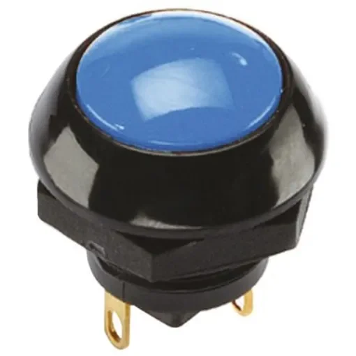 Otto Push Button Switch, Momentary, Panel Mount, SPDT, 25V dc, IP68S - P9-513126W product image