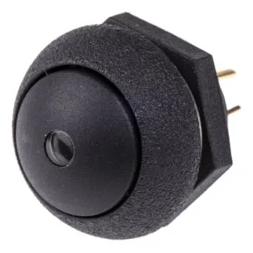 Otto Illuminated Push Button Switch, Momentary, Panel Mount, SPDT, Green LED, 28V dc, IP68S - LP9-31231G22 product image