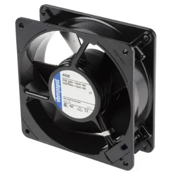ebm-papst 4000 Z Series Axial Fan, 230 V ac, AC Operation, 160m³/h, 19W, 119 x 119 x 38mm - 4650Z product image