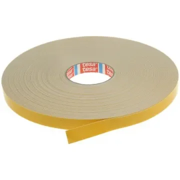 Tesa 4952 White Adhesive Foam Tape, 19.0mm x 50.0m, 1.15mm Thick - 04952-00533-00 product image