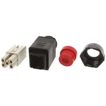 HARTING Connector Set, 5 Way, 16A, Male, Han Push Pull, 690 V - 09352310423 product image