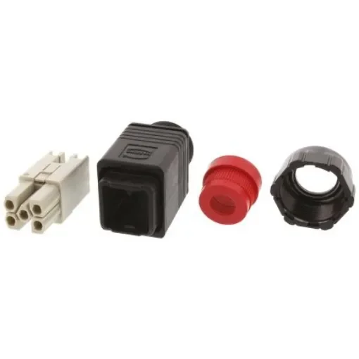 HARTING Connector Set, 5 Way, 16A, Male, Han Push Pull, 690 V - 09352310423 product image