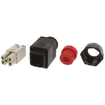 HARTING Connector Set, 5 Way, 16A, Female, Han Push Pull, 690 V - 09352320423 product image