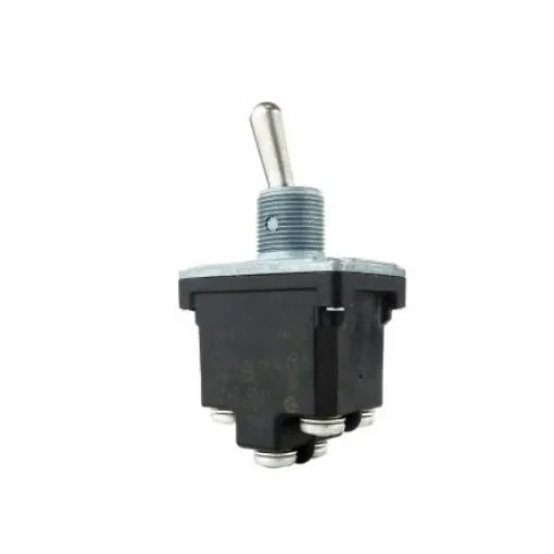 Honeywell Toggle Switch, Panel Mount, (On)-Off-(On), DPDT, Screw Terminal - 2NT1-7 product image