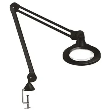 Luxo KFM ESD LED Magnifying Lamp with Table Clamp Mount, 3dioptre, 127mm Lens Dia., 127mm Lens - KFL026235 product image
