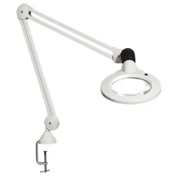 Luxo KFM LED Magnifying Lamp with Table Clamp Mount, 5dioptre, 127mm Lens Dia., 127mm Lens - KFL026234 product image