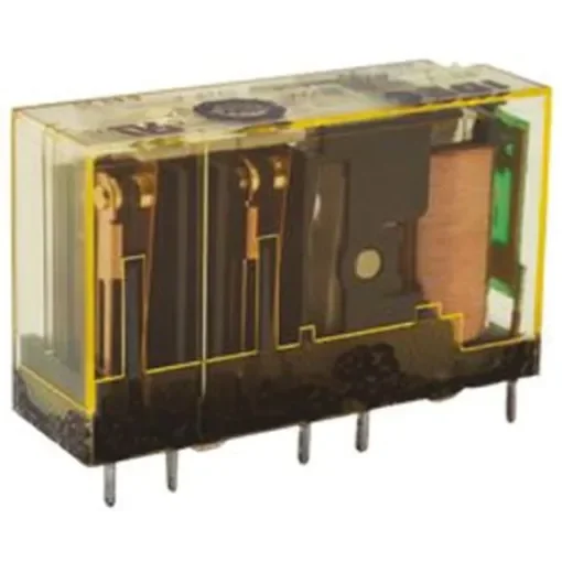 Idec PCB Mount Force Guided Relay, 24V dc Coil Voltage, 4 Pole, DPDT - RF1V-2A2BL-D24 product image