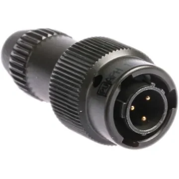 Amphenol Limited, 62GB 3 Way Cable Mount MIL Spec Circular Connector Plug, Pin Contacts,Shell Size 8, Bayonet Coupling, - 62GB-16J08-33PN product image