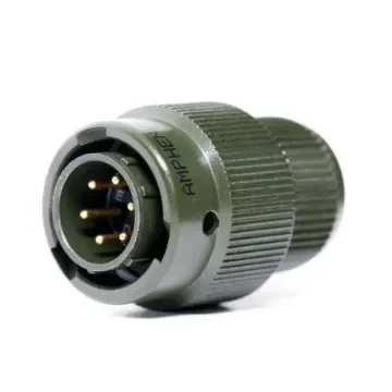 Amphenol Limited, 62GB 3 Way Cable Mount MIL Spec Circular Connector Plug, Socket Contacts,Shell Size 12, Bayonet - 62GB-16J12-03SN product image