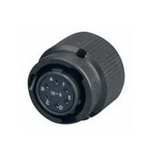 Amphenol Limited, 62GB 7 Way Cable Mount MIL Spec Circular Connector Plug, Socket Contacts,Shell Size 10, Bayonet - 62GB-16J10-07SN product image