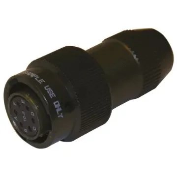 Amphenol Limited, 62GB 10 Way Cable Mount MIL Spec Circular Connector Plug, Socket Contacts,Shell Size 12, Bayonet - 62GB-16J12-10SN product image