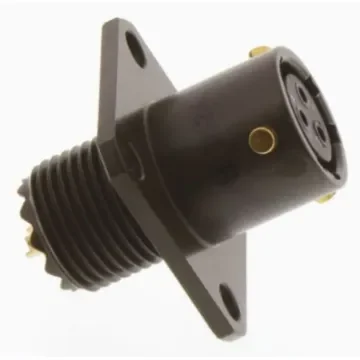 Amphenol Limited, 62GB 3 Way Flange Mount MIL Spec Circular Connector Receptacle, Pin Contacts,Shell Size 8, Bayonet - 62GB-50T08-98PN product image