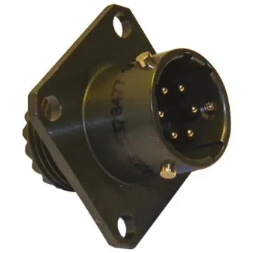 Amphenol Limited, 62GB 10 Way Flange Mount MIL Spec Circular Connector Receptacle, Pin Contacts,Shell Size 12, Bayonet - 62GB-50T12-10PN product image