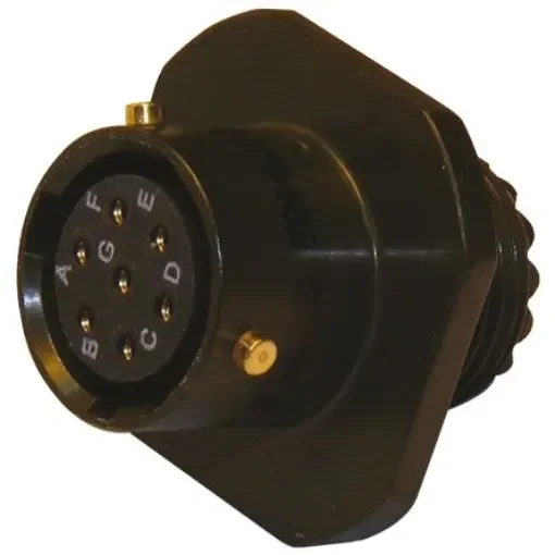 Amphenol Limited, 62GB 10 Way Cable Mount MIL Spec Circular Connector Receptacle, Socket Contacts,Shell Size 12, - 62GB-51T12-10SN product image