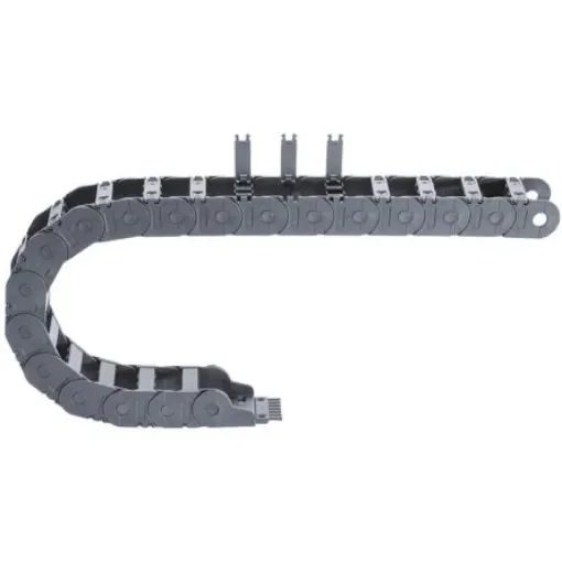 Igus 2700, e-chain Black Cable Chain - Flexible Slot, W91 mm x D50mm, L1m, 150 mm Min. Bend Radius, Igumid G - 2700.07.150.0 product image