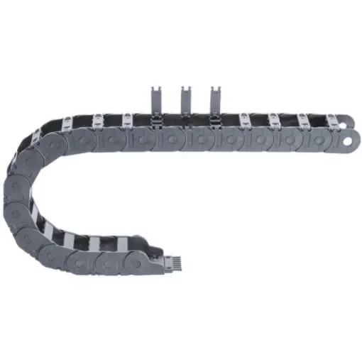 Igus 2700, e-chain Black Cable Chain - Flexible Slot, W91 mm x D50mm, L1m, 100 mm Min. Bend Radius, Igumid G - 2700.07.100.0 product image