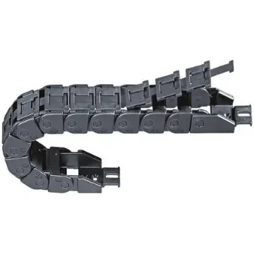 Igus 9, e-chain Black Cable Chain - Flexible Slot, W18.2 mm x D19.3mm, L1m, 28 mm Min. Bend Radius, Igumid G - 09.10.028.0 product image