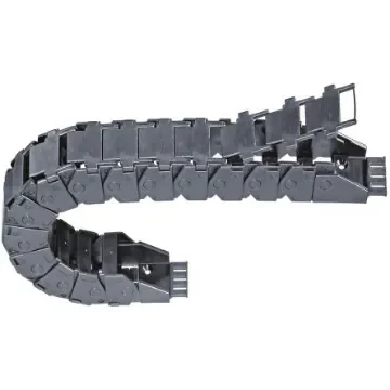 Igus 17, e-chain Black Cable Chain - Flexible Slot, W60.5 mm x D39mm, L1m, 125 mm Min. Bend Radius, Igumid G - 17.4.125.0 product image
