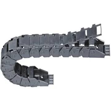 Igus 17, e-chain Black Cable Chain - Flexible Slot, W76 mm x D39mm, L1m, 125 mm Min. Bend Radius, Igumid G - 17.5.125.0 product image