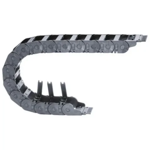 Igus 2600, e-chain Black Cable Chain - Flexible Slot, W91 mm x D50mm, L1m, 63 mm Min. Bend Radius, Igumid G - 2600.07.063.0 product image