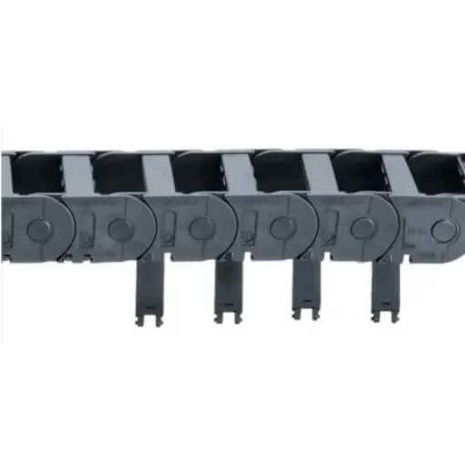 Igus 2600, e-chain Black Cable Chain - Flexible Slot, W116 mm x D50mm, L1m, 63 mm Min. Bend Radius, Igumid G - 2600.10.063.0 product image