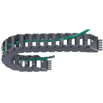 Igus e-chain, Z16 Black Cable Chain - Flexible Slot, W50.5 mm x D39mm, L1m, 100 mm Min. Bend Radius, Igumid NB - Z16.3.100.0 product image