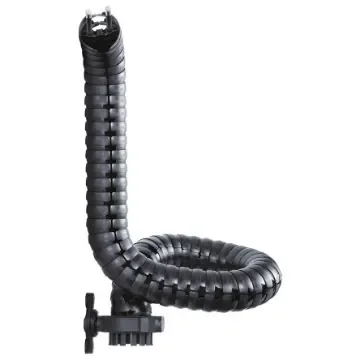 Igus TRE Black Triflex 3D Chain - Flexible Slot, W81 (Dia.) mm x, L1m, 110 mm Min. Bend Radius, Igumid NB - TRE.70.110.0 product image