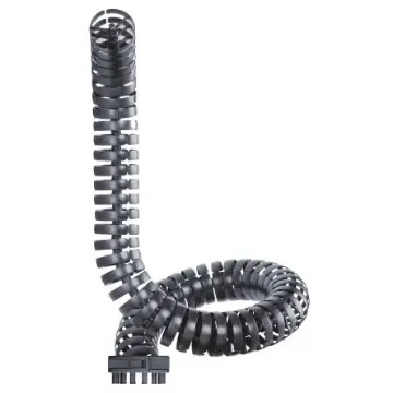 Igus TRL Black Triflex 3D Chain - Flexible Slot, W81 (Dia.) mm x, L1m, 110 mm Min. Bend Radius, Igumid NB - TRL.70.110.0 product image