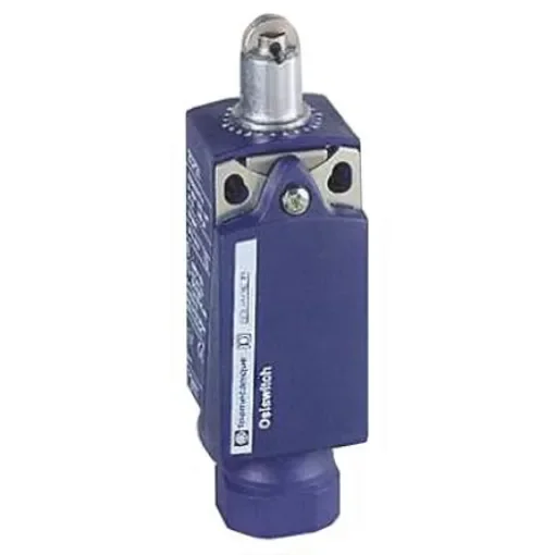 Telemecanique Sensors OsiSense XC Series Roller Plunger Limit Switch, NO/NC, IP66, IP67, DPST, Plastic Housing, 240V ac - XCKP2102N12 product image