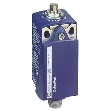 Telemecanique Sensors OsiSense XC Series Plunger Limit Switch, NO/NC, IP66, IP67, DPST, Plastic Housing, 250V ac Max, - XCKP2110M12 product image