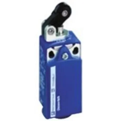 Telemecanique Sensors OsiSense XC Series Roller Plunger Limit Switch, NO/NC, IP66, IP67, DPST, Plastic Housing, 240V ac - XCKP2121N12 product image