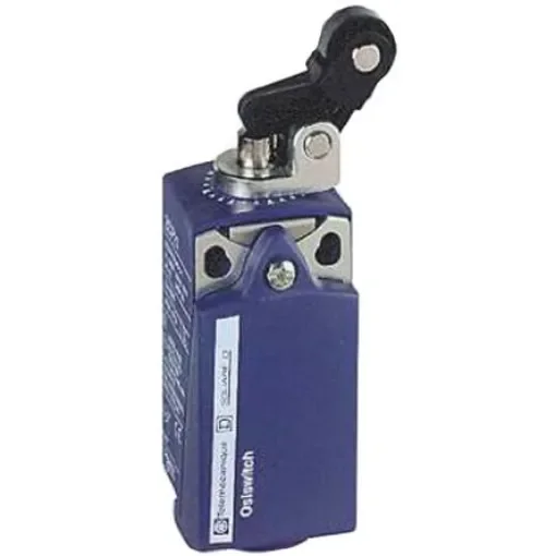 Telemecanique Sensors OsiSense XC Series Roller Plunger Limit Switch, NO/NC, IP66, IP67, DPST, Plastic Housing, 240V ac - XCKP2127N12 product image