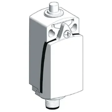Telemecanique Sensors OsiSense XC Series Plunger Limit Switch, NO/NC, IP66, IP67, DPST, Zamak Zinc Alloy Housing, 60V - XCKD2110M12 product image