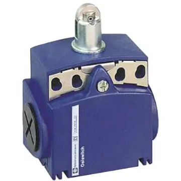 Telemecanique Sensors OsiSense XC Series Roller Plunger Limit Switch, NO/NC, IP66, IP67, DPST, Plastic Housing, 240V ac - XCKT2102N12 product image