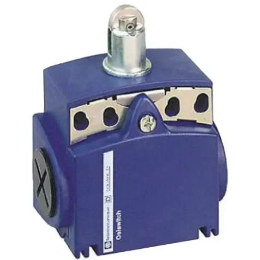 Telemecanique Sensors OsiSense XC Series Roller Plunger Limit Switch, NO/NC, IP66, IP67, DPST, Plastic Housing, 240V ac - XCKT2102N12 product image