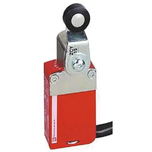 Telemecanique Sensors XCSM Series Roller Lever Limit Switch, 2NC/1NO, IP66, IP67, IP68, 3P, Metal Housing - XCSM3715L2 product image