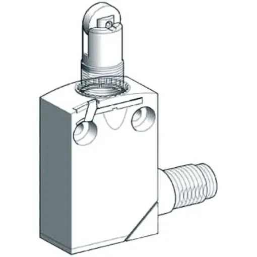 Telemecanique Sensors OsiSense XC Series Plunger Limit Switch, NO/NC, IP66, IP67, IP68, SPDT, Zamak Zinc Alloy Housing, - XCMD21F2M12 product image