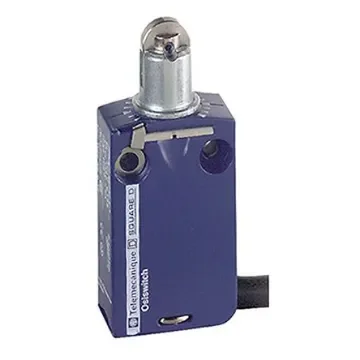 Telemecanique Sensors OsiSense XC Series Roller Plunger Limit Switch, NO/NC, IP66, IP67, IP68, Zamak Zinc Alloy - XCMD2502L2 product image