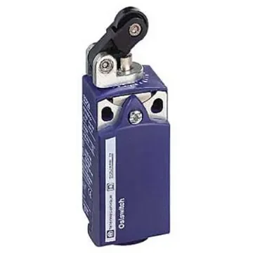 Telemecanique Sensors OsiSense XC Series Roller Plunger Limit Switch, NO/NC, IP66, IP67, Plastic Housing, 10A Max - XCKP2521G11 product image