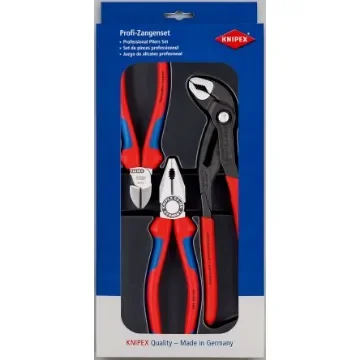 Knipex 3-Piece Plier Set, 305 mm Overall - 00 20 09 V01 product image