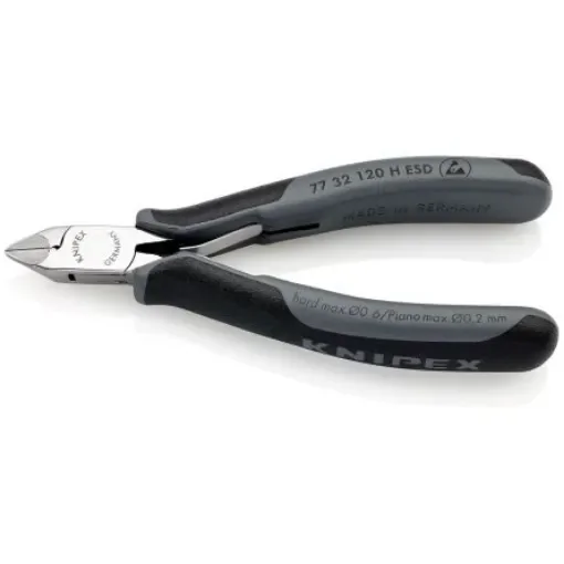 Knipex Knipex ESD Safe Precision Diagonal Cutter - 77 32 120 H ESD product image