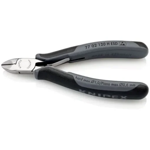 Knipex Knipex ESD Safe Precision Diagonal Cutter - 77 02 120 H ESD product image