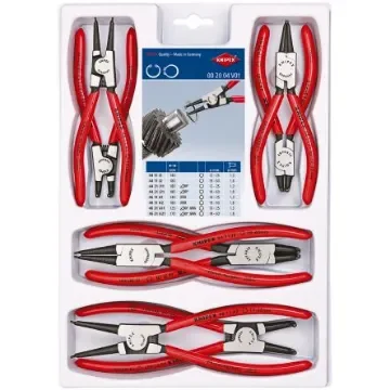 Knipex 8-Piece Circlip Plier Set, 12 in Overall - 00 20 04 V01 product image